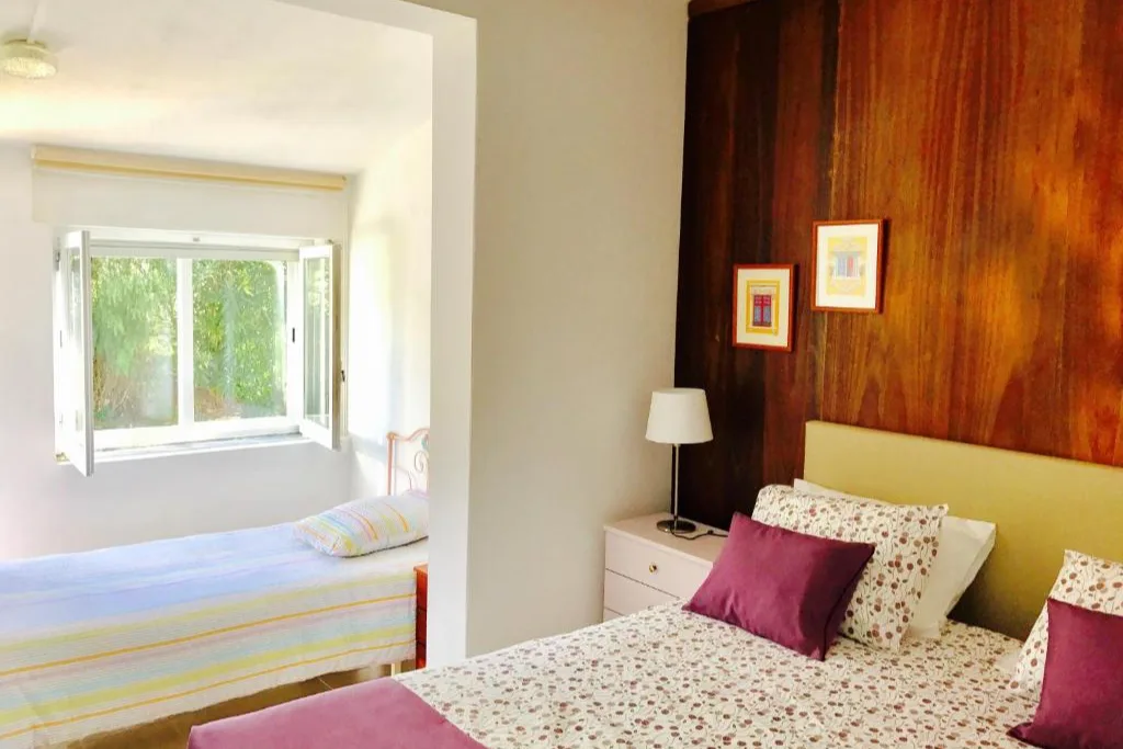 Quarto triplo conforto com varanda